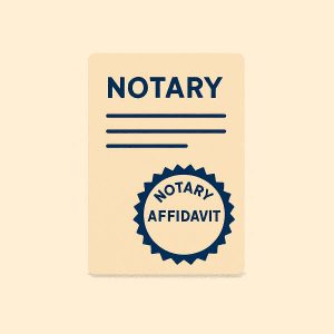 notary affidavid