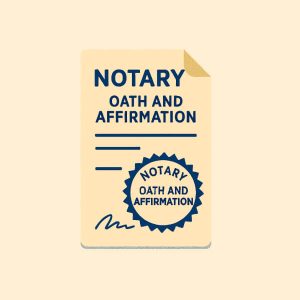 notary oath and affirmation